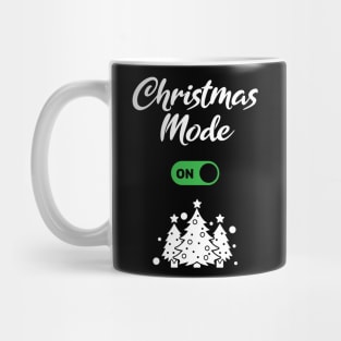 Christmas Mode is ON with a Christmas Tree Mug